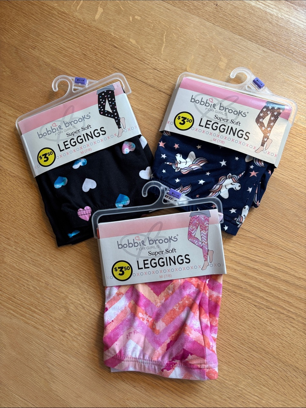 BOBBIE BROOKS nwt girls Med 7/8 leggings - bundle/3